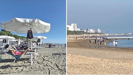 Sole e temperature sopra i 20 gradi, a Lignano voglia di mare anche a novembre