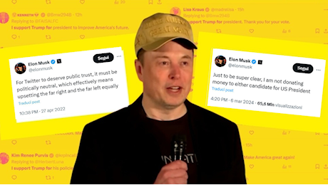 Fake news e soldi: così Elon Musk vuole prendersi le elezioni americane