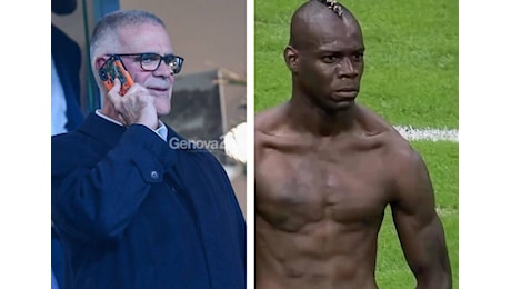 Balotelli, Zangrillo: “Al Genoa potrebbe tornare il grande che è stato, sfida che mi toglie il sonno”