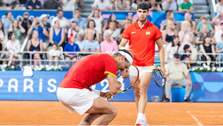 Alcaraz/Nadal, il sogno olimpico si infrange ai quarti: Spagna ko col doppio americano Krajicek/Ram