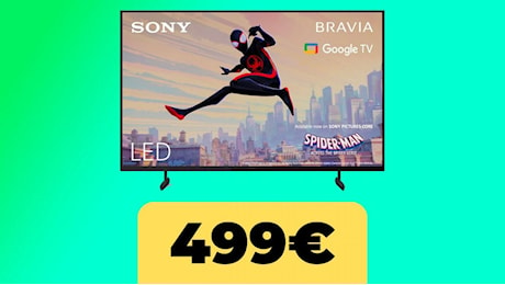 TV Sony BRAVIA 4K KD-43X80L è in forte sconto su Amazon per il Black Friday