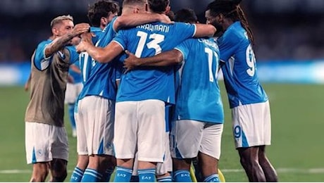 Il Napoli si gode una sosta da padrone del campionato