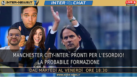 Manchester City-Inter, pronti all’esordio! La probabile formazione | Inter Chat LIVE