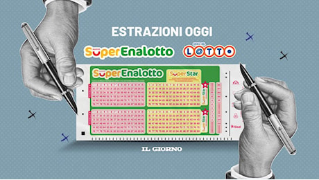 Estrazione del Superenalotto, Lotto e 10eLotto di oggi martedì 24 dicembre 2024