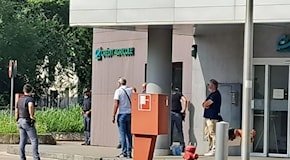 Vicenza: scatta allarme rapina in banca, polizia circonda edificio