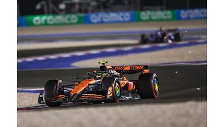 Gp Qatar, qualifiche Sprint: Norris in pole, poi Russell e Ferrari insegue