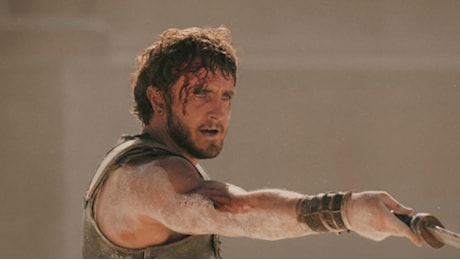 Il Gladiatore 2: Paul Mescal e Pedro Pascal si scontrano nelle prime immagini del sequel