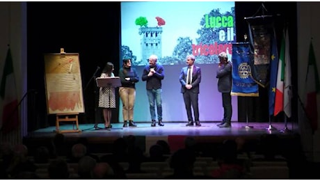 I Rotary Club della provincia di Lucca uniti per festeggiare il 228esimo anniversario della bandiera italiana