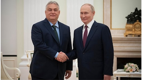 Guerra Russia-Ucraina, Putin incontra Orban: Pronto a discutere i dettagli delle proposte di pace