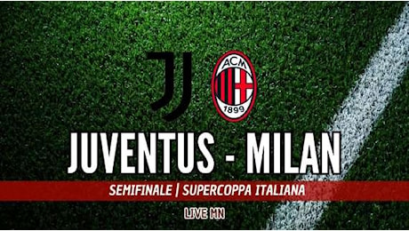 LIVE MN - Juventus-Milan (1-2): Conceicao si chiude, dentro Terracciano e Gabbia