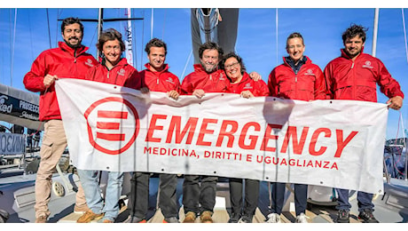 Alla Barcolana 56, un equipaggio di grandi della vela ha gareggiato per Emergency