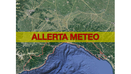 Allerta Meteo Liguria, marcato maltempo in arrivo: piogge e temporali da domani