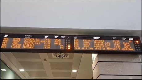 Treni fermi per sciopero, le testimonianze dei pendolari alla stazione di Udine