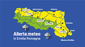 Temporali in Emilia Romagna, nuova allerta meteo gialla: “Previsti danni”