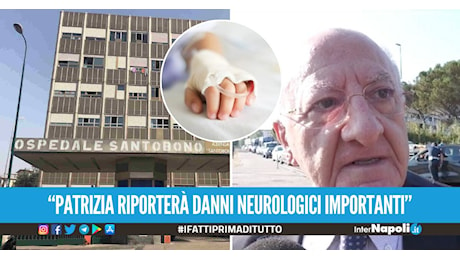 “Mya e Patrizia sono in coma farmacologico”, De Luca sulle condizione delle bimbe ferite a Scampia