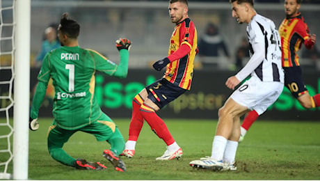 Lecce-Juventus 1-1: Cambiaso illude, Rebic al 93’ beffa i bianconeri