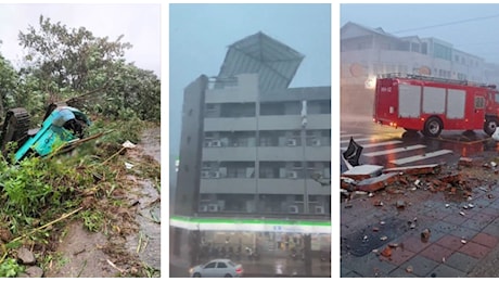 Il tifone Gaemi tocca terra a Taiwan con vento a 240km/h: centinaia tra vittime e feriti | FOTO e VIDEO