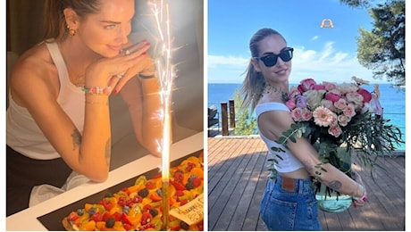 Chiara Ferragni festeggia il compleanno in Costa Azzurra tra amici e panorami romantici