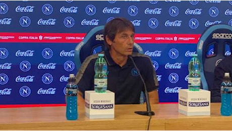 Conte in conferenza: Più efficacia e aiuto alla punta! Mercato? Situazioni oggettive. Senza Europa non facile...