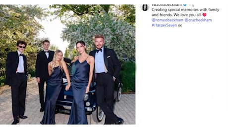 David Beckham ha festeggiato i suoi cinquant'anni con una festa galattica