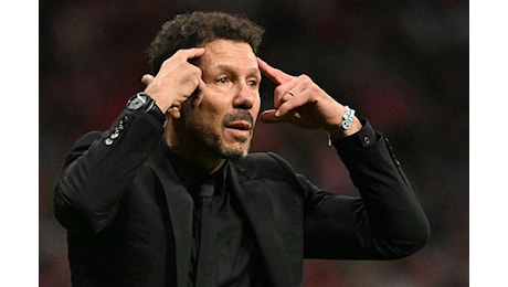 Simeone: La gente non si arrabbia da sola, evitare certe esultanze