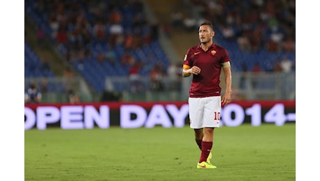 Davvero Francesco Totti tornerà a giocare in Serie A?