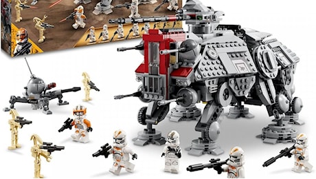 Star Wars: il set LEGO del Walker AT-TE è in sconto su Amazon per il Black Friday