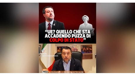 Nomine Ue, Salvini: A Bruxelles un colpo di Stato, ignorati i cittadini che hanno chiesto un cambiamento - VIDEO