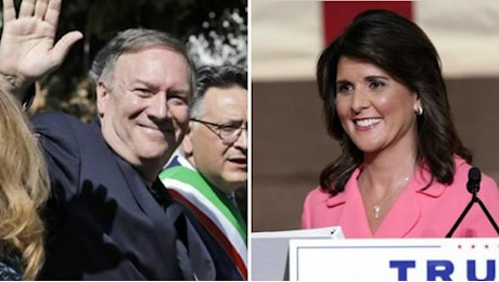 Trump scarta Mike Pompeo e Nikki Haley: «Non faranno parte della mia amministrazione»