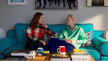 La stanza accanto: Tilda Swinton e Julianne Moore entrambe candidabili come protagoniste agli Oscar 2025