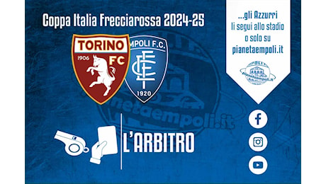 L’arbitro di Torino-Empoli