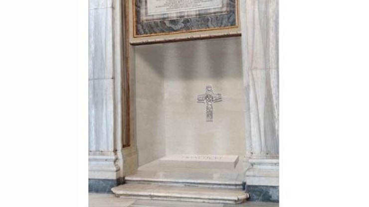 Ecco la tomba di papa Francesco a Santa Maria Maggiore - la Repubblica