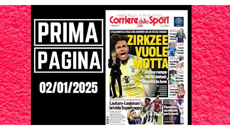 Prima pagina Corriere dello Sport: “Kolo Muani, il Milan ci prova”