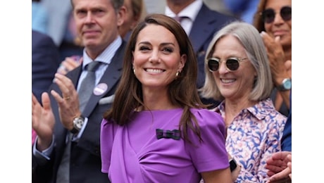 Kate Middleton protagonista assoluta a Wimbledon