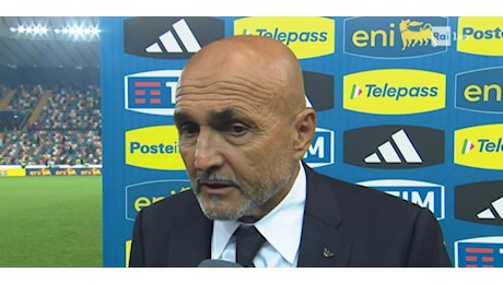 Spalletti: Concesso niente a Israele, dieci a zero non si può vincere