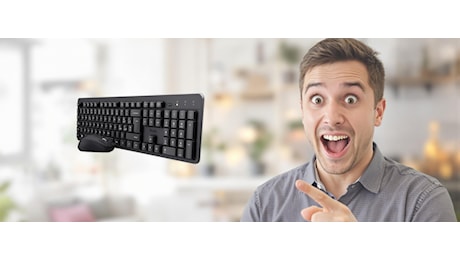 Tastiera e mouse senza fili Trust: ottimizza il tuo lavoro spendendo solo 18€