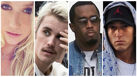 Diddy, Eminem, Kesha e Justin Bieber: quelle canzoni (nuove, riscritte o interpretate) che accusano il rapper