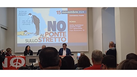 NO al ponte sullo Stretto: conferenza stampa a Roma con presenza della Fisac Nazionale