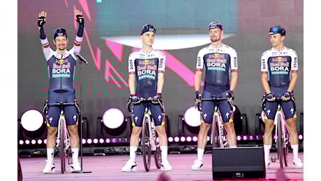 Chi sono i 10 favoriti del Giro d’Italia 2025