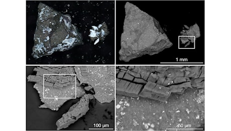 Fosfati idrosolubili nelle rocce di Bennu - MEDIA INAF