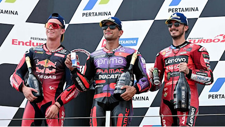 Bagnaia: Partenze da rivedere, ma buon podio. Martin: Grande vittoria, vedevo i fantasmi...