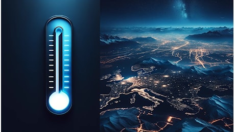 Meteo, le temperature minime di oggi: +8°C a Rieti