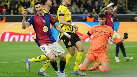 Champions, Borussia-Barcellona 3-1: blaugrana in semifinale col brivido