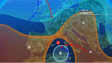 Meteo, 21 ottobre con forte maltempo al Sud: le zone a rischio