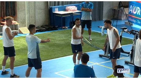Lazio, allenamento ad Auronzo: prove tattiche per Nuno Tavares e Dele Bashiru