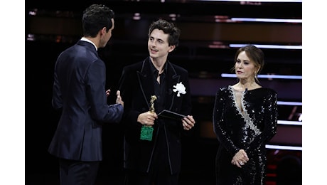 Quella di Timothée Chalamet ai David è stata davvero una pessima serata