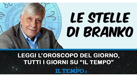 Oroscopo, le Stelle di Branko di domenica 13 aprile: tutti i segni