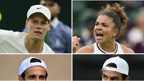 Wimbledon d'oro per Sinner, Paolini, Musetti e Berrettini: quanto hanno guadagnato i tennisti italiani?