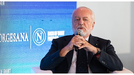 De Laurentiis: Voglio rassicurare i tifosi! Godiamoci questo inizio, obiettivo Europa ma mai dire mai...