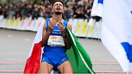 Atletica, Aouani campione europeo nella maratona